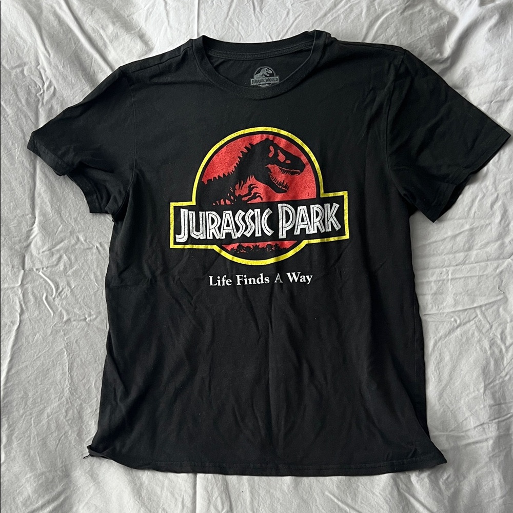 Jurassic Park Black T-Shirt
